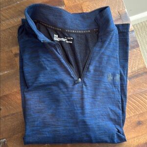 Mens Under Armour Navy Performance Pullover XL
